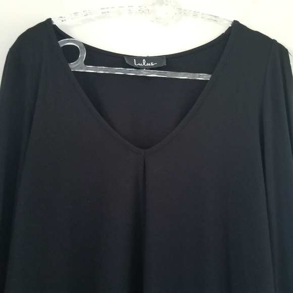 Lulus Glory of Love Split Sleeve Size S Whimsigoth Witchy Vamp Mini Party Dress - Picture 6 of 14